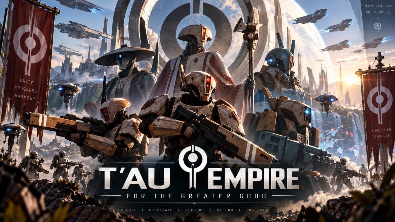 Watch T’AU EMPIRE — FOR THE GREATER GOOD || WARHAMMER 40K SONG on YouTube Watch T’AU EMPIRE — FOR THE GREATER GOOD || WARHAMMER 40K SONG on YouTube