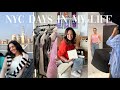 Vlog days in my life in nyc mom in nyc shopping cooking  going out and about in the city