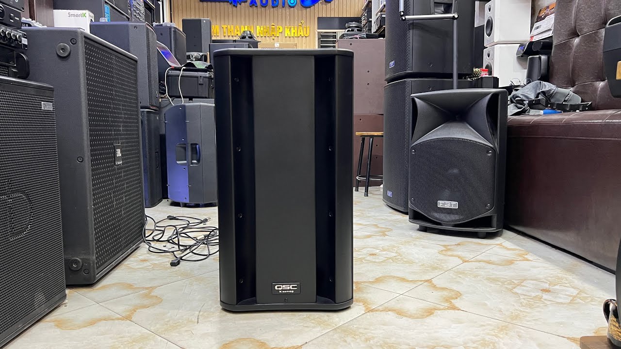 Sub Kép Mỹ Quá Mạnh, QSC KSub Hàng Bãi Đời Sản Xuất Tại USA, Giá Trong Video. LH: 0969.019.268