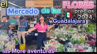 Mercado de las FLORES Guadalajara🇲🇽 / aquí surten las florerías y Mayoristas para este 10 de mayo