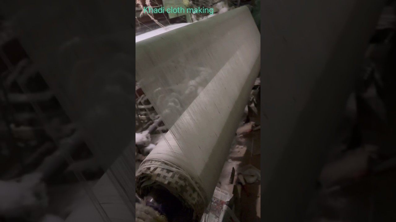 Khadi cloth making machine 