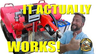 🔧 DIY Fuel Transfer Tank Build Featuring BreAro 12V Pump | Sam's Doing Stuff