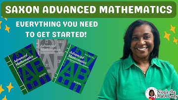 Saxon Advanced Math:  Everything You Need To Get Started!