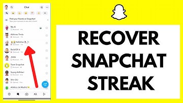 How To Restore Snapchat Streak (Recover Snapchat Streak)