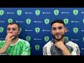 Interview: Jordan Morris & Cristian Roldan post-match vs St. Louis City SC