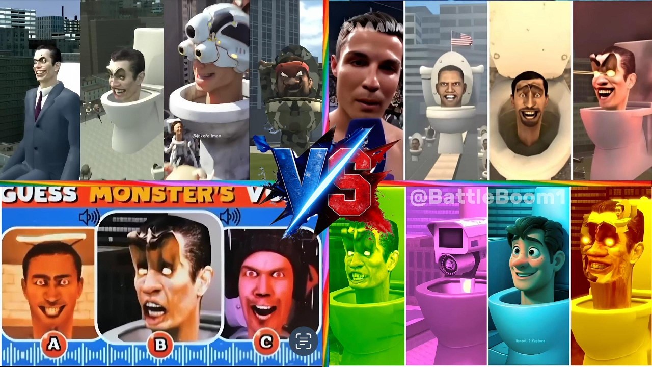 SKIBIDI TOILET MEGA BATTLE