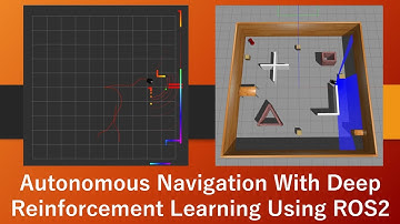 Autonomous Navigation with Deep Reinforcement Learning Using ROS2