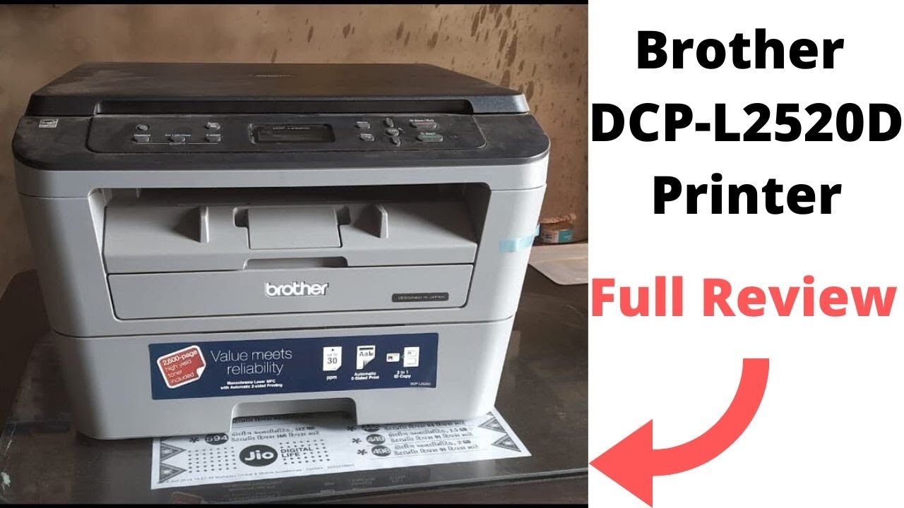 Brother Printer Driver Download Dcp L2520D : The printer type is a laser print technology while ...