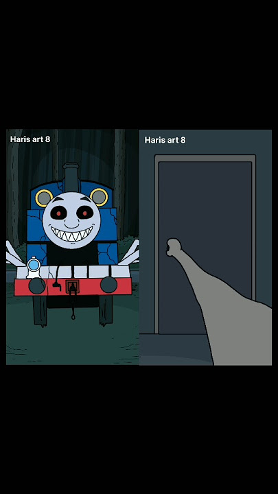 Animation Thomas.exe on night
