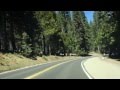 a drive through Yosemite