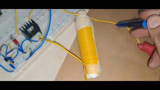 LVDT design and testing. IC 555 is used as oscillator. Linear voltage differential transformer