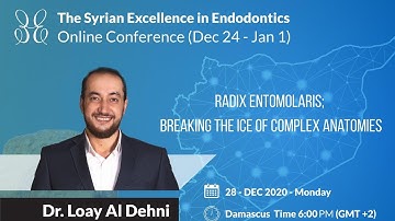Radix Entomolaris: Dr. Loay AlDehni