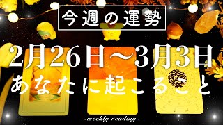 【2月26日〜3月3日】今週は前に進む時🏃‍♀️🌈✨当たるタロット占い🌷🌟恋愛｜仕事｜人間関係