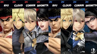 Super Smash Bros. Ultimate - SM4SH vs SM4SH Newcormers