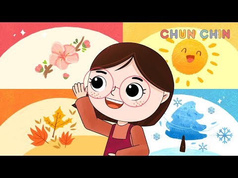Video Bài ca bốn mùa | Chun Chin | Nhạc thiếu nhi vui nhộn - youtube