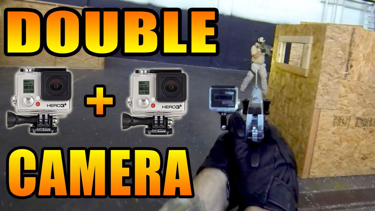 Airsoft Therapy Indoor CQB with 2 GoPro and Custom Pistol Mount YouTube