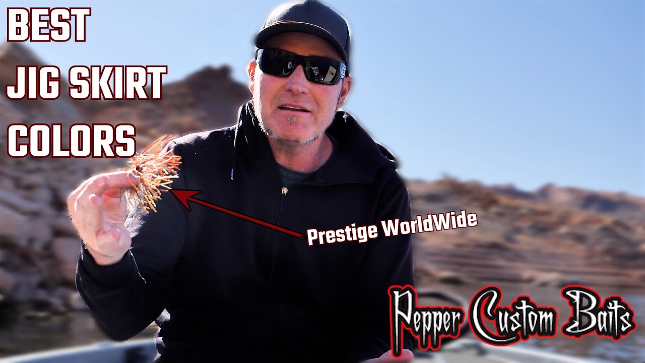 Top Jig Skirt Colors Every Angler Needs to Try - PEPPER CUSTOM BAITS