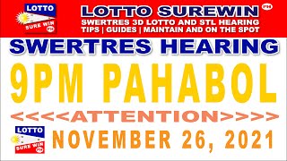 Swertres Hearing Today 3dstl 5pm And 9pm Pahabol  Sure Win Target Today