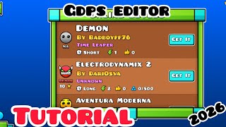 How to connect on gdps editor archive review apk  screenshot 3