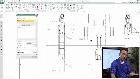 NX CAD Quick Tips: Synchronous Technology 2D - Modify Legacy Drawings