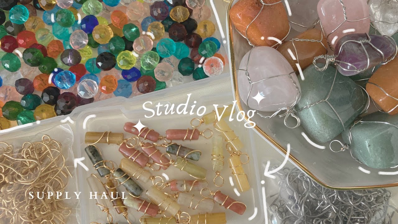 $40+ Beebeecraft Bead Haul & Review | Studio Vlog #25