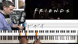 Friends Theme in 6 8 time piano tutorial cover