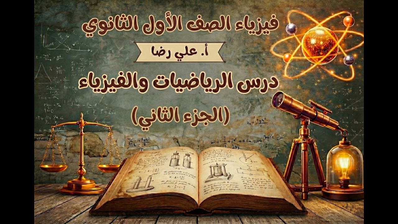 فيزياء 1 مسارات | الرياضيات والفيزياء – الجزء الثاني