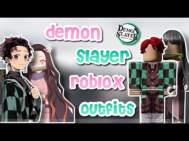 Roblox DemonSlayer Cosplays: Layered Clothing GIYU, SHINOBU, ZENITSU 