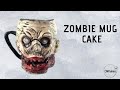 Zombie Mug Cake Tutorial - How to make a Zombie Mug Cake