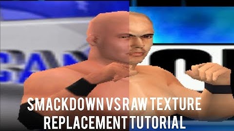 Smackdown Vs Raw PSP How To Edit Model Textures And Texture Replacement With Written Tutorial!