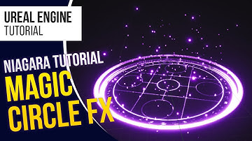 UE5 l How To Create Magic Circle Niagara Effect l VFX Tutorial l Unreal Engine 5