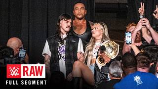 FULL SEGMENT Rhea Ripley and Damian Priest ambush Dom Mysterio and Liv Morgan Raw Aug 12 2024