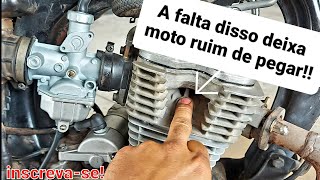 Teste simples para saber se o motor está sem compressão