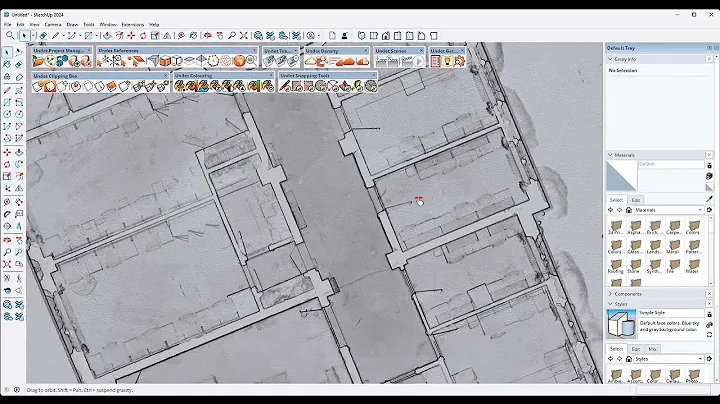 Undet for SketchUp | Point Cloud Transparency Rendering