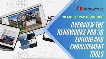 Overview the Renoworks Pro 3D Editing and Enhancement Tools