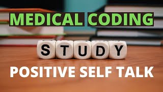 WHAT TO STUDY FOR MEDICAL CODING EXAMS | POSITIVE SELF TALK | MEDICAL CODING WITH BLEU