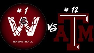 Gamecock Women's Basketball – Full Game #30 of the 2019-2020 Season vs. Texas A&M. 3/1/20. (HD)