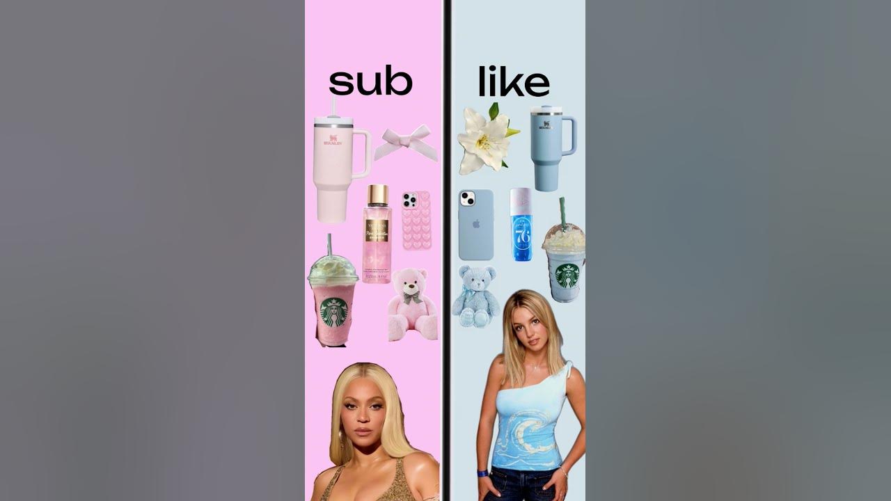 which side do you prefer?🤔🤔 #beyonce #britneyspears #soldejaneiro #iphone #stanely #starbucks