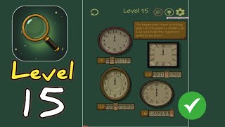 Lost Memory Forest Puzzle Level 15 Walkthrough Solution