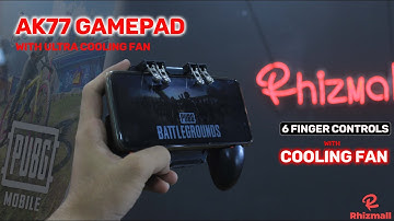 AK77 Gamepad | 30% OFF | Best 6 finger For Pubg Mobile | Rhizmall