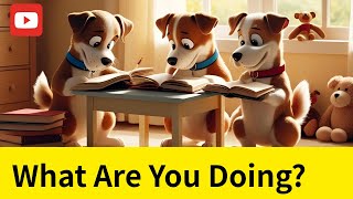 What Are You Doing   Fun English Song For Kids   Learn Daily Actions 