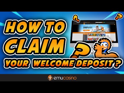 How to claim your welcome bonus at EmuCasino
