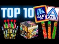 Top 10 Best Aldi Fireworks & New Firelighters🛒🔥
