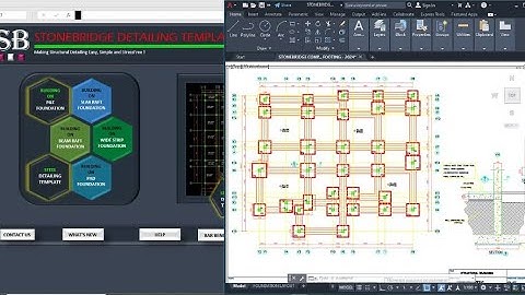 Complete RCC Structural Detailing using Stonebridge Detailing Template