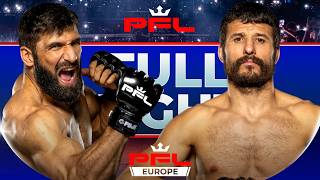 Time To SQUASH The Beef! | Khamzat Abaev v Luca Poclit | Full Fight | PFL Brussels