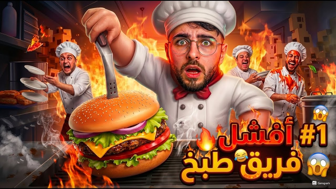 فتحت مطعم برجر مع الشباب والنتيجة كارثة! 🍔🔥 | Fast Food Simulator
