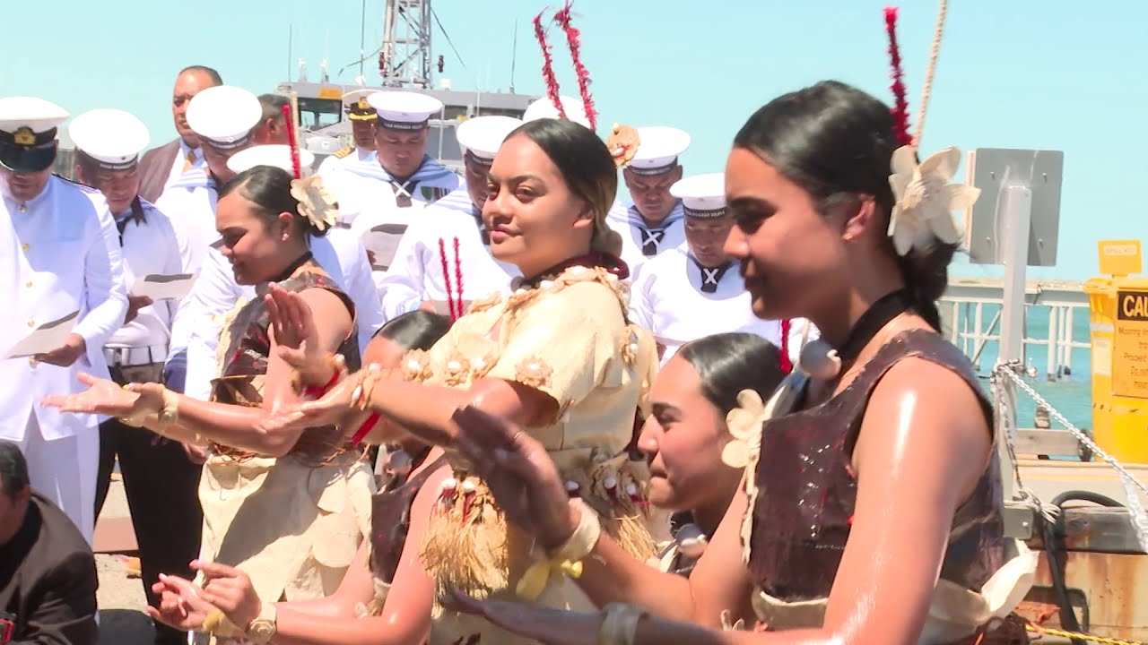 Guardian Class Patrol Boat handover to Tonga