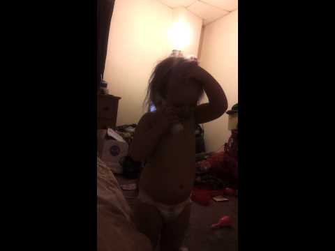 Little one singing talking to her nana!!