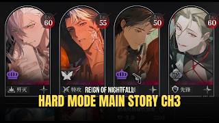 Reign of Nightfall CN - Alessio CLEAR ALL STAGE Hard Mode Story CH 3 | Gameplay Showcase