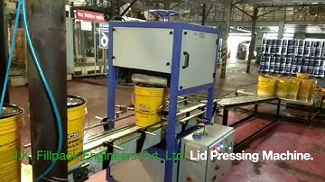 Automatic Lid Pressing Machine
